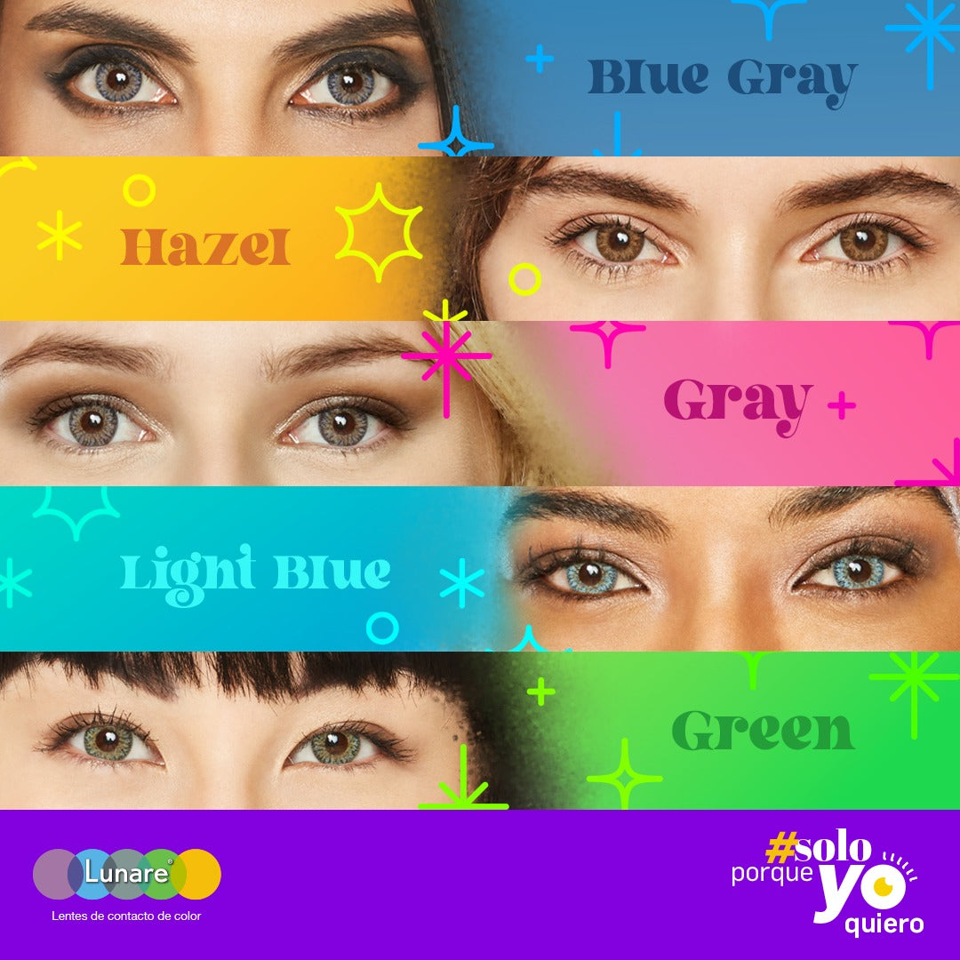 Lunare Lentes de Contacto de Color Neutros