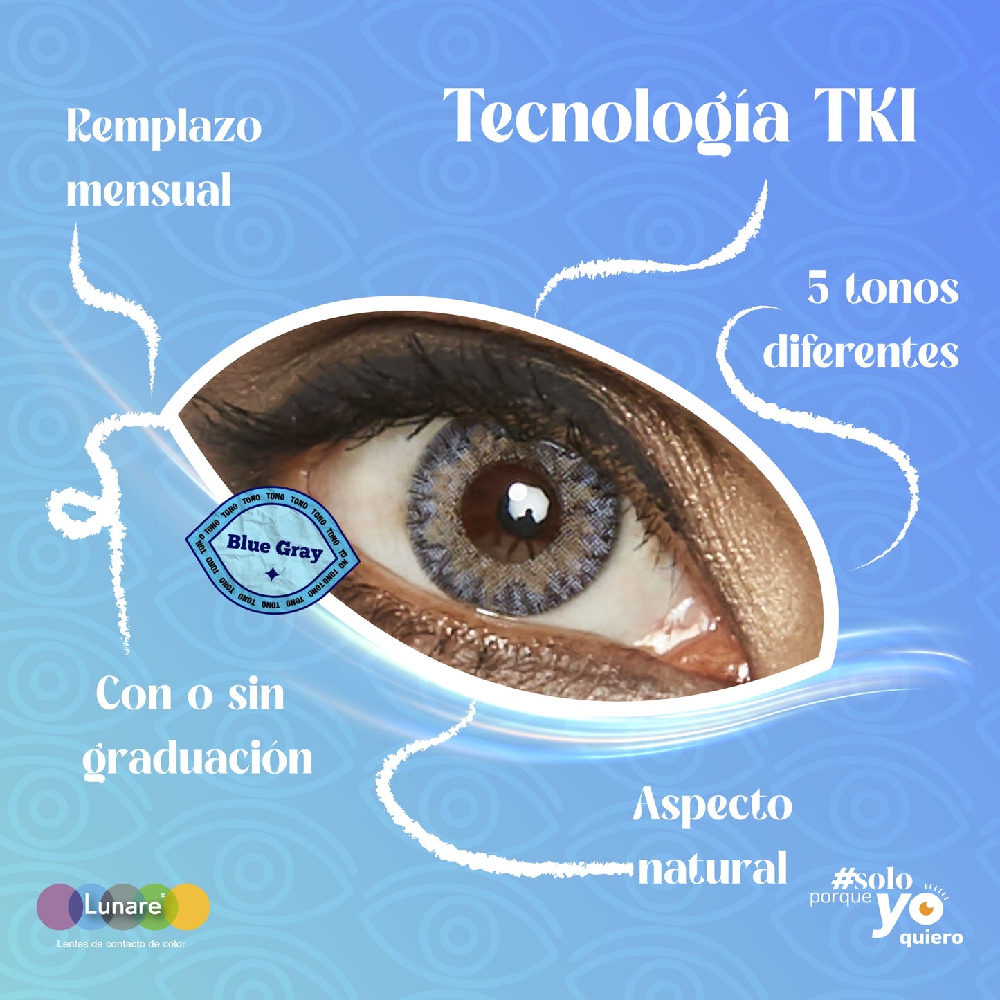 Lunare Lentes de Contacto de Color Neutros