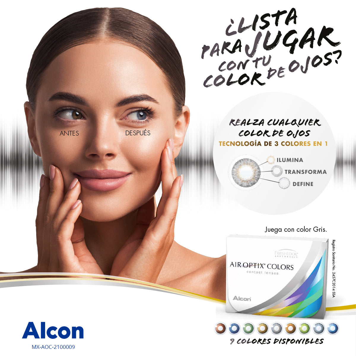 Air Optix Colors Graduado