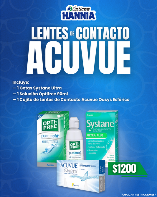 Paquete Acuvue Oasys Esférico