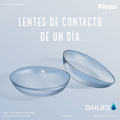 DAILIES AquaComfort Plus – Lentes de contacto diarios para miopía e hipermetropía